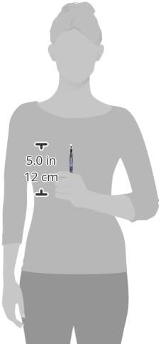 Pilot Hi-Tec-C Slim Knock 0.4 mm Gel Ink Pen, Blue Black Ink (LHS-20C4-BB)