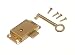 WARDROBE CUPBOARD DRAWER CABINET DOOR LOCK AND KEY 50MM WITH SCREWS