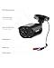 ZOSI 4 x 1080p Wired Outdoor Security Camera with Audio Recording, 2MP TVI Surveillance CCTV Bullet Camera Indoor, 80ft IR Night Vision, 90° Wide View, IP66 Weatherproof, Works with Our DVR