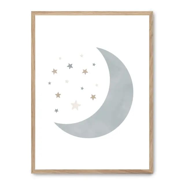 Cuadro moon i_FASE5 art mural lune pour creer une ambiance de nuit apaisante