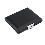 Caja de Láminas para Fagot, Funda de Cuero PU con Ranuras para 3 Cañas, Estuche Protector para Lengüetas de Fagot, for Músicos Profesionales y Estudiantes en Ensayos o Conciertos