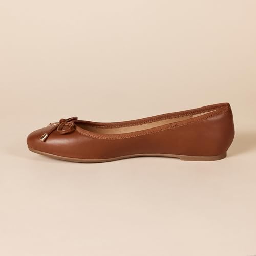Image of Amazon Essentials Women's Comfortable Round Toe Ballet Flats with Bow