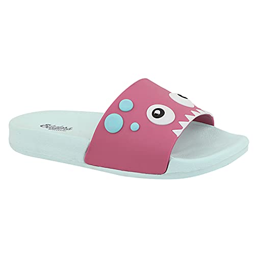 Image of URJO Kids's Sliders /Slippers Lightweight Super Flexible Arch Support Durable Anti Skid & Stylish Dailywear Sliders /Slippers for Boy's & Girl's