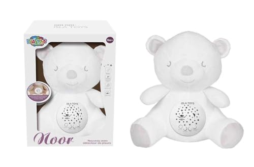 Doudou Ourson Veilleuse Coranique (Blanc - Noor)