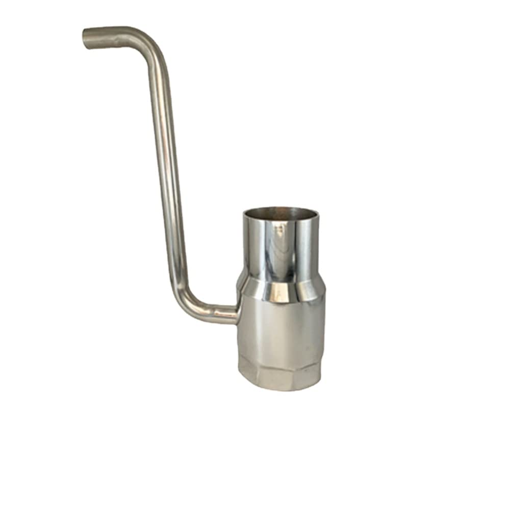 Brunnendüse Aus Messing, 1/2" Auf 3/4" – Für Niederdruck-Teiche & Garten-Wasserspiele – Verlängerte Fontäne