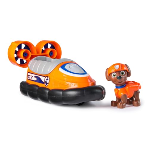 Paw Patrol, Aeroscafo di Zuma con Personaggio Action Figure, 3+ Anni