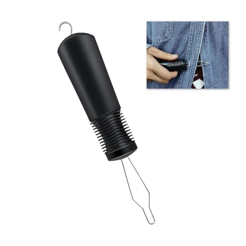 Button Hook and Zipper Pull Helper, One Hand Button Aids for Seniors Arthritis Stroke Carpal Tunnel Easy Dressing Aid Tool for Elderly Disabled, Soft Grip Handle, No Snagging for Dresses