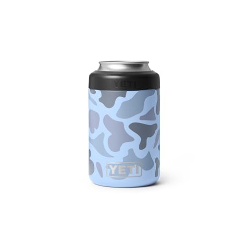 Image of YETI Rambler 12 oz. Colster Can Insulator for Standard Size Cans, Blue Camo