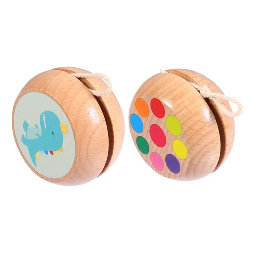 BESPORTBLE 2Pcs Responsive Ball Educational Present for Boys for Beginners Fun Playtime with Cartoon Patterns for Holidays and Birthdays