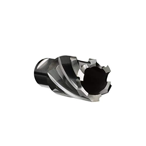 HSS-America DWC Serie qualtech ringförmigen Cutter, HSS, Weldonschaft, 2,5 cm Schnitttiefe, 13/40,6 cm Größe (1 Stück)