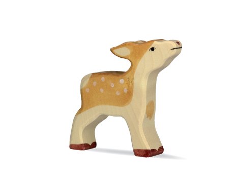 Holztiger fauve debout cadeau anniversaire enfant bois