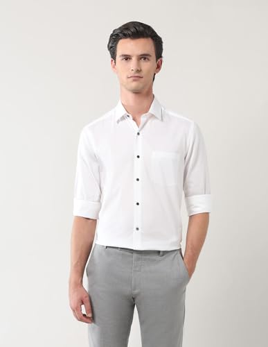Image of Arrow Men's Solid Slim Fit Shirt