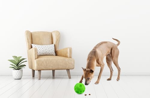 Giggle Tricky Treat Ball Large : balle de jeu interactive grand modèle pour chien - 3