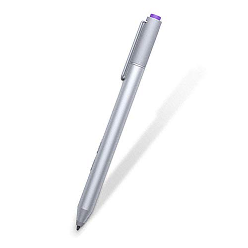 Surface Pro 3 4 5 6 S Pen, lápiz capacitivo compatible con Microsoft Surface Pro 3 4 5 6 Stylus Pen Bluetooth, Go, Book S Pen Plata
