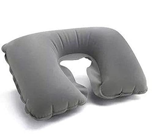 Travesseiro De Viagem Almofada Inflável Pescoço Impermeável Envio Imediato