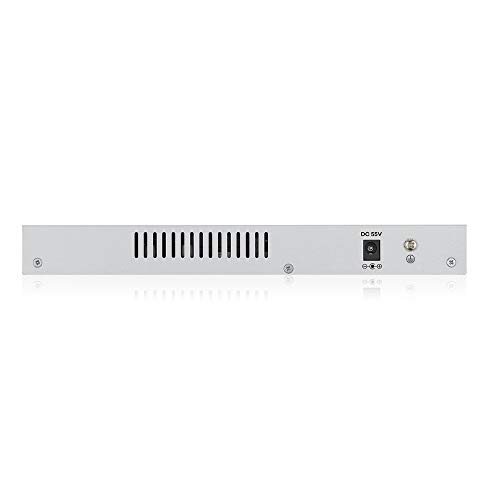 Image of Zyxel 8-Port PoE Switch | Web Managed Gigabit Network Ethernet Splitter | 8x GbE Ports (4x PoE+ with 68W Budget) | QoS, Link Aggregation, VLAN, IGMP Snooping | Fanless | Desktop | GS1200-8HPv3