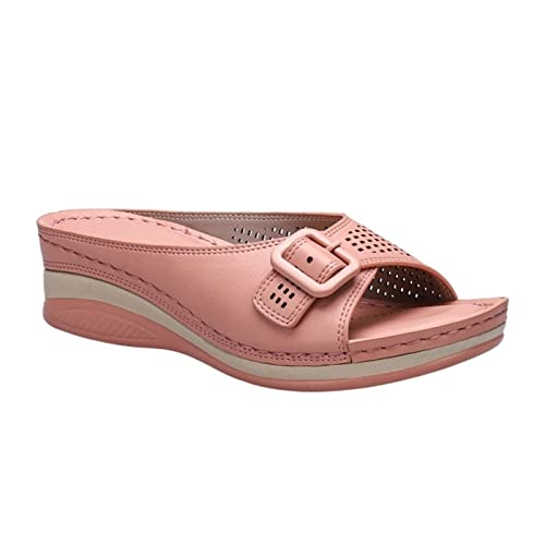 Sandales femmes pantoufles compensées plate-forme été taille 35