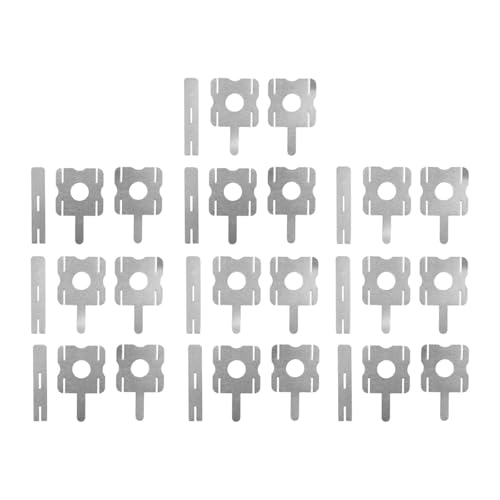 Linguette di Collegamento del Pacco Batteria Foglio per saldatrice a Punti connettore per componenti elettronici Superficie Liscia progetti di 30 Pezzi