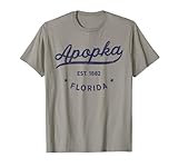 Photo Gallery apopka florida cool souvenir da viaggio vintage apopka maglietta Photo Gallery apopka florida cool souvenir da viaggio vintage apopka maglietta