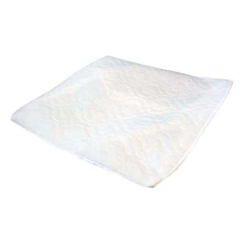 Matching Bedroom Sets® White Quilted Bed Wedge Cover Cover