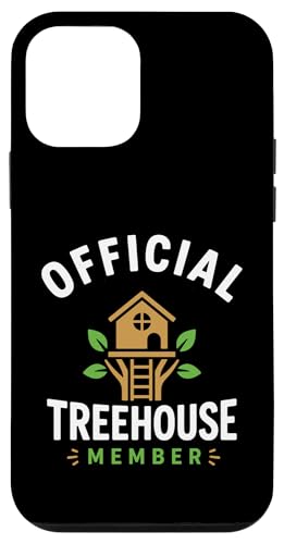 Nature tree house trees simple official member treehouse �X�}�z�P�[�X iPhone 12 mini �p