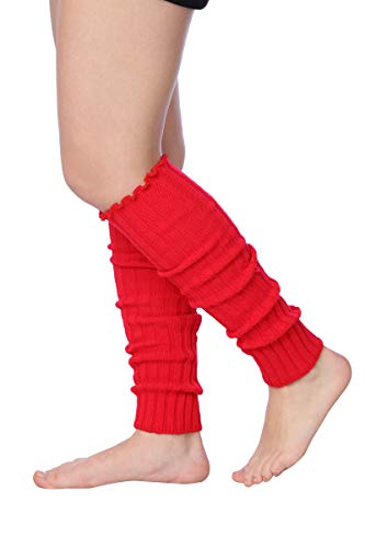 Women's Knee High Cable Knit Warm Ribbed Winter Leg Warmers for Women2