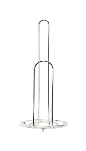 Southern Homewares Metal Quick Load Paper Towel Stand Style Holder Chrome