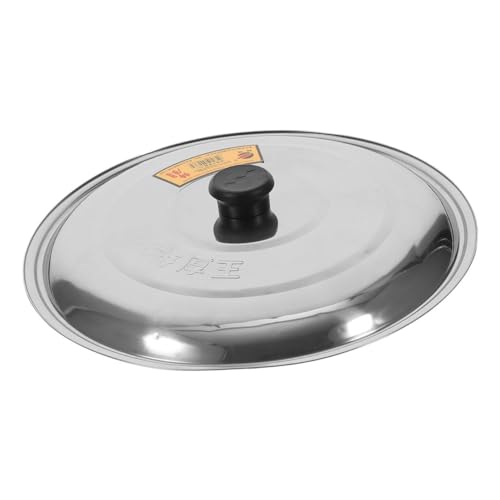 ULTECHNOVO Olla Inoxidable Cubierta Multiusos Sartenes y Ollas Accesorio de Cocina Lavable y Resistente Cocinas