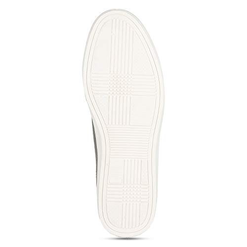 Image of Lazard by Khadim's Men Grey Lifestyle Dress Sneakers