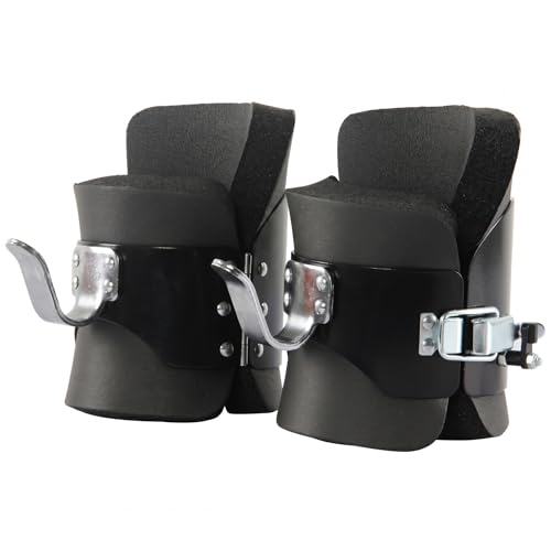 Botas de inversión de acero inoxidable con espuma protectora y cuerda de 2m