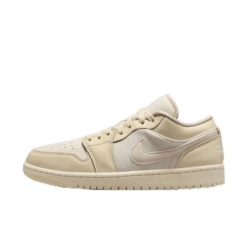Air Jordan 1 Low SE Women's Shoes (FQ1925-100, Muslin/Sail/Coconut Milk/Legend Pink) Size 7.5