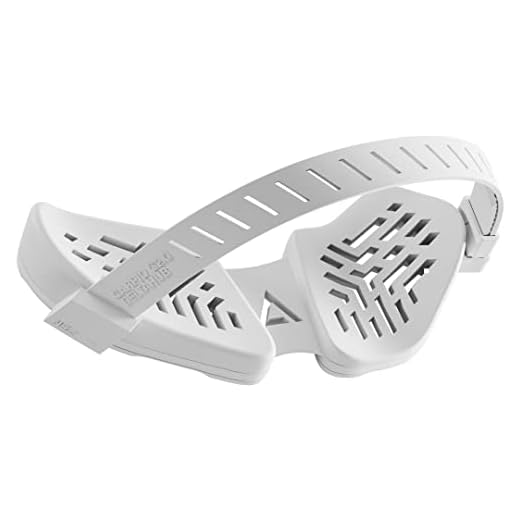 DELTAHUB Carpio G2.0 - Right-Handed Truly Ergonomic Gaming Wrist Rest for Mouse, Gamer Approved, Pain Relief, Anti-Fatigue, Computer, Laptop, Esports, Silicone Strap, Easy Glide (Small, Right, White)