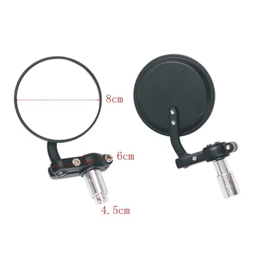 Espejos terminales plegables de aluminio para Suzuki SV650 y GSR600 3