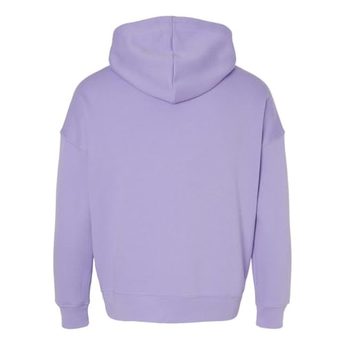 Unisex Sponge Fleece Pullover DTM Hoodie - DARK LAVENDER - XS2