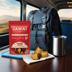 Image of JAWAI ORIGINAL PUNERI BHAKARWADI - Pack of 2 | Big and Crunchy | Munching Snack | Indian Namkeen Nashta | Tradtional Indian Snack (400 Grams)