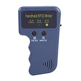 Lector de tarjetas RFID, duplicador RFID portátil, EM4100 para la escuela de tarjetas de lectura de la comunidad