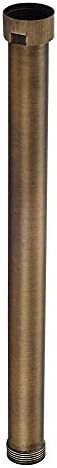 Votamuta Antique Brass Bathroom Shower Faucet Extension Tube Bar 30cm Lifting Extend Executives