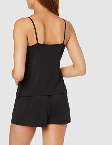 Iris & Lilly Women's Cami Modal Pajama Set, Black, 2 #TOP2