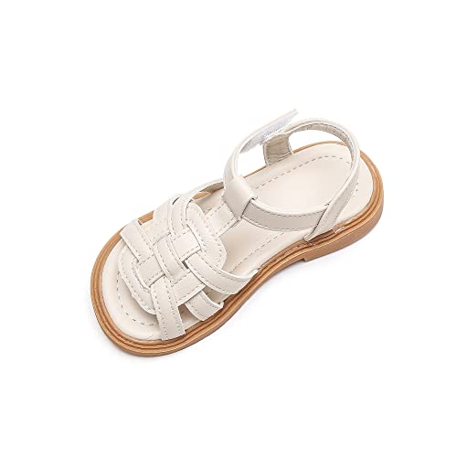 Image of Komfyea Girl Summer Cute Wrap Toe Toddler Soft Flower Flat Beach Sandal Shoes
