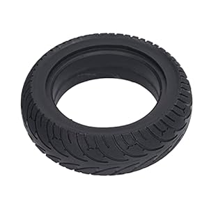 10 Inch Solid Tire, 10 X 3.0 Scooter Tire Best Grip Good Cushioning PU Electric Scooter for Stable Riding