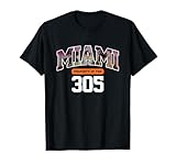 Vintage Palm Trees Retro Miami Pride 305 Love