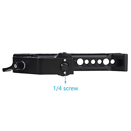 Top Handle Quick Release, for Camera Cage Rig,with Locating Hole for ARRI Standard Anti-Off Designed,with Shoe Mount - Image 4