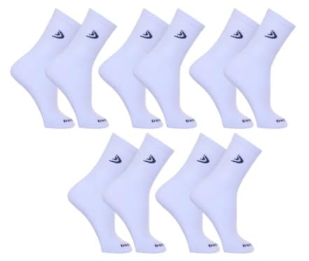 Kit 5 Pares Meias Cano Longo Algodão Masculina Dorbe Original Meia Comprida Masculino Alta Confortáv