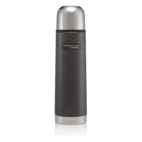 Thermos 187011 ThermoCafé Stainless Steel Flask, Hammertone Grey, 500 ml Cover