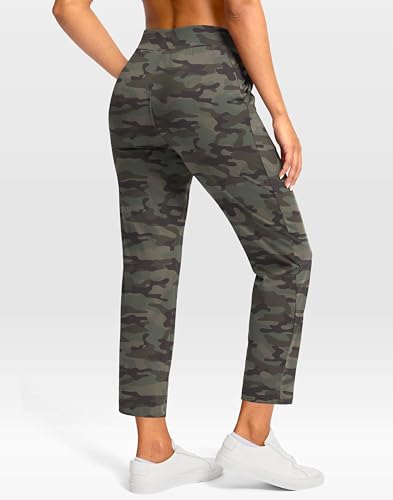 Image of G Gradual Petite Pants for Women 24 inch /26 inch Ankle Pants with 2 Pockets
