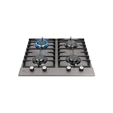 FISCHER COOKTOP A GÁS 4 BOCAS PLATINIUM PRIME TREMPES FERRO FUNDIDO 38430-107471