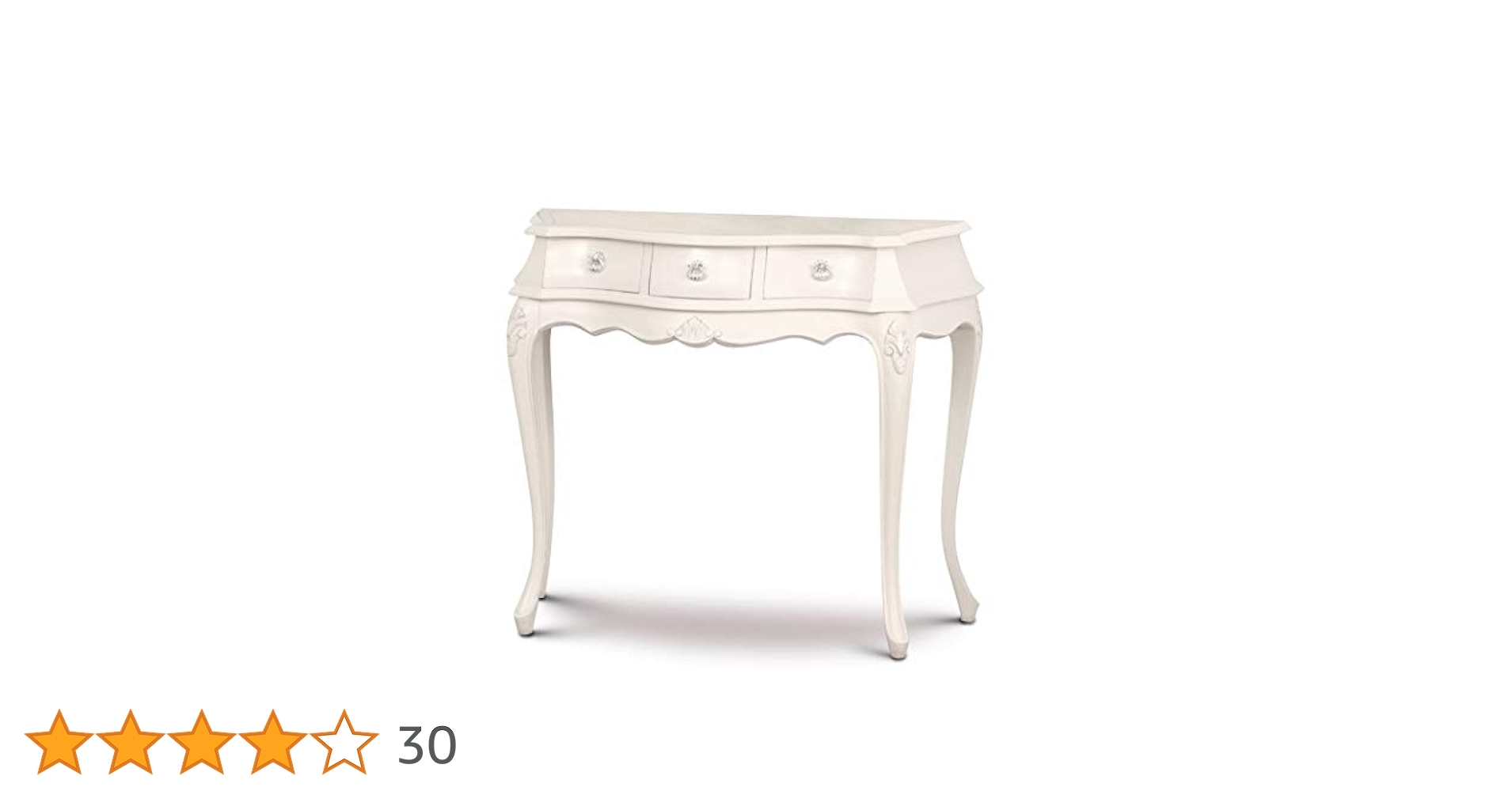 Amazon | クロシオ コモ コンソール ホワイト 幅90cm