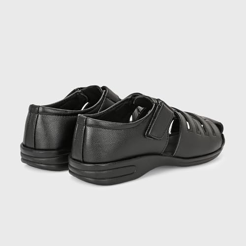 Image of Centrino Sandal for Men | Grip Insole for Stability | Modern Look with Straps | Comfortable Footwear (9780)
