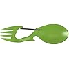 Kershaw Ration Multi Tool Spork, Stainless Steel Spoon, Fork, Carabiner and Bottle Opener, Regular and XL Sizes