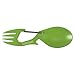 Kershaw's Green Ration (1140GRN); Multi-Tool with Fork, Spoon and Bottle Opener; Carabiner Gate Clips for Secure Carry; 3CR13 Steel with Scratch Resistant Food-Safe Coating; Great for Camping; 1.3 oz.